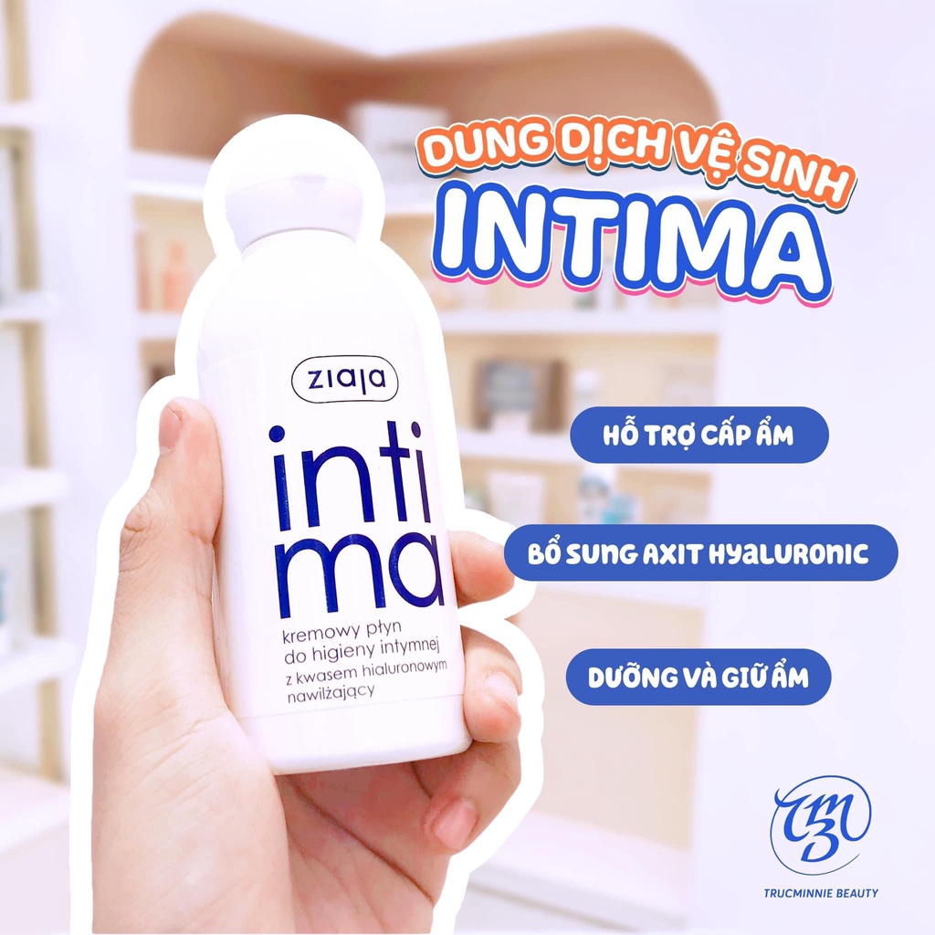 Dung dịch vệ sinh phụ nữ Intima ZIAJA Ba Lan size 200ml