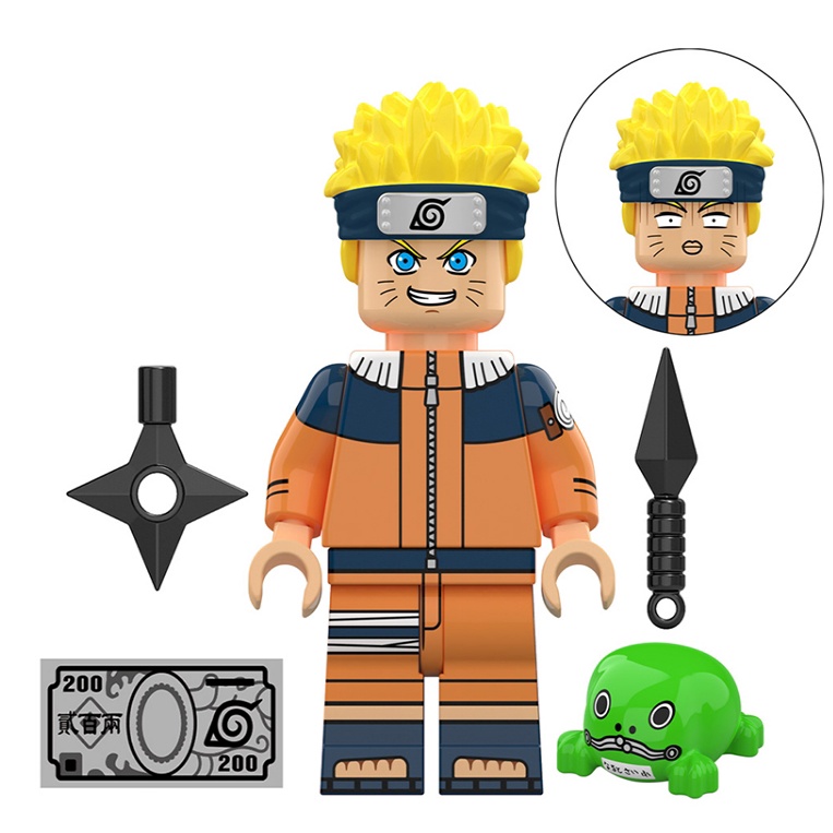 lego naruto và lego hashirama mô hình lắp ghép