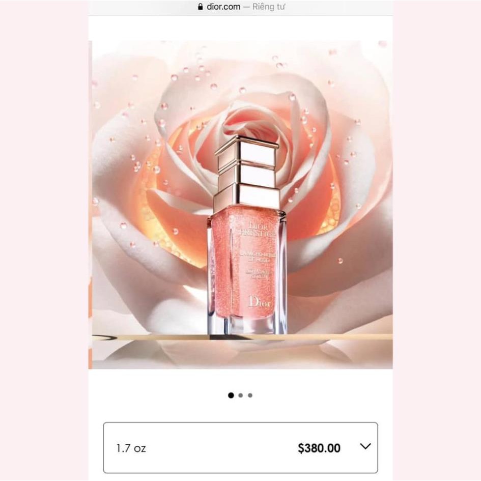 Serum Dior Prestige La Micro Huile De Rose 5ml