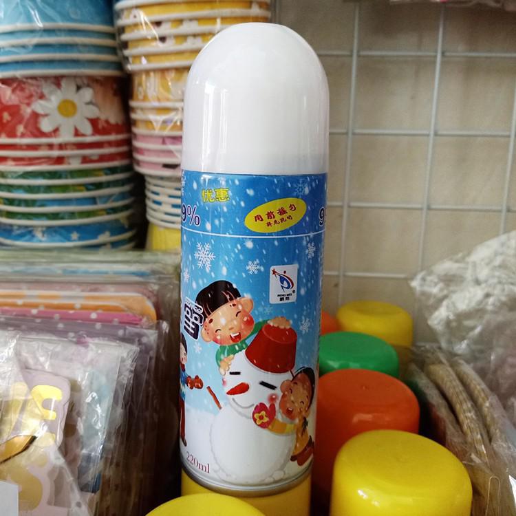 Bình xịt bọt tuyết không tan/tan cho sinh nhật sự kiện