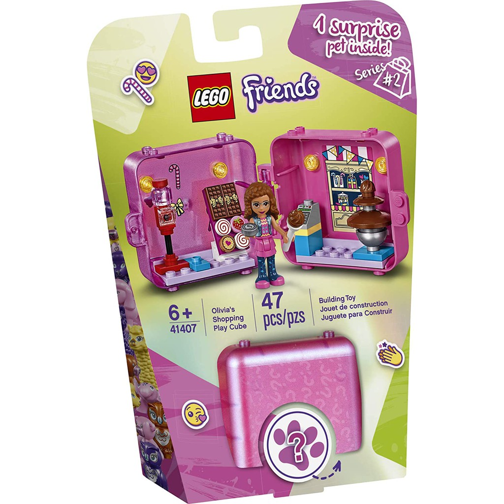 41407 LEGO Friends Olivia's Play Cube - Sweet Shop - Cửa hàng bánh kẹo