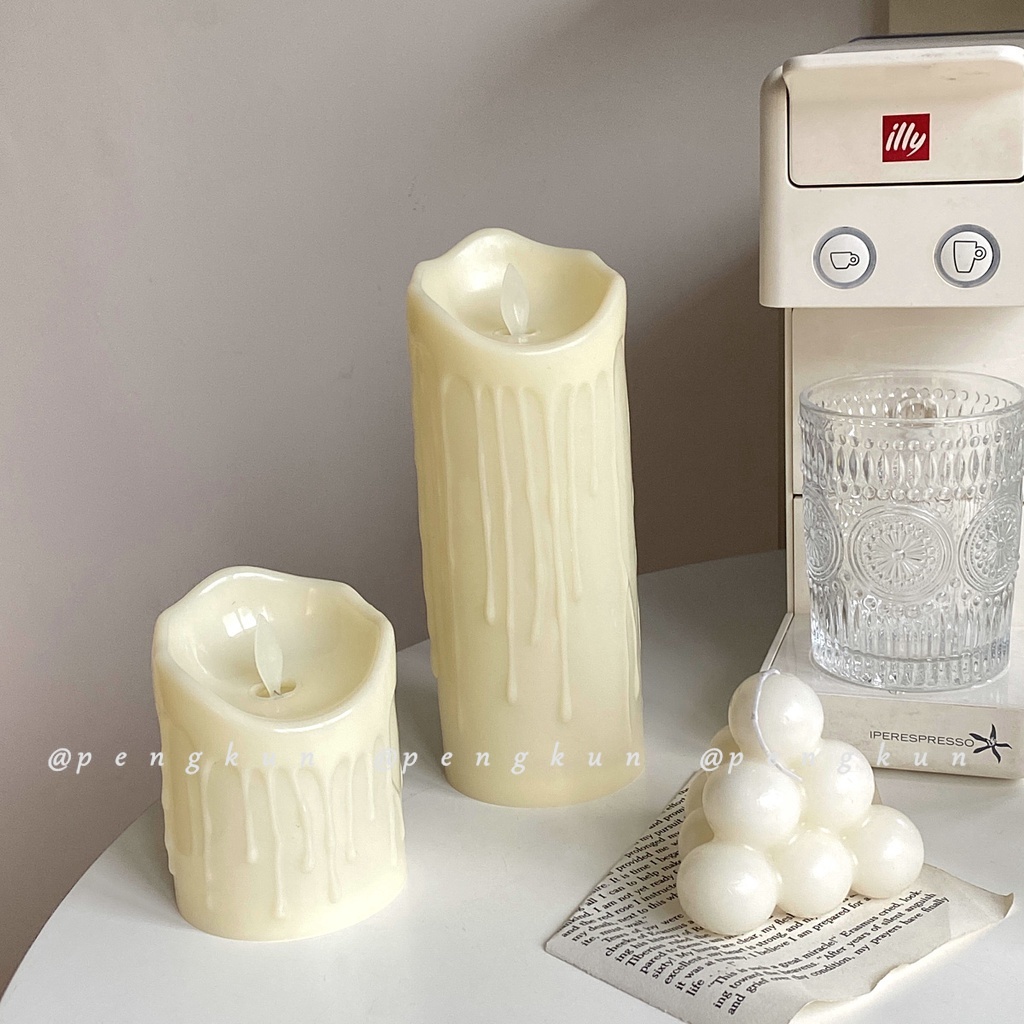 Đèn Trang Trí Hình Ngọn Lửa Phong Cách Lãng Mạn