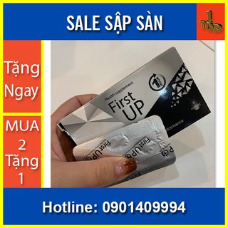 Viên ngậm sinh lý First up 1h, mua 2 hộp loại 8 viên tặng ngay 1 hộp 4 viên