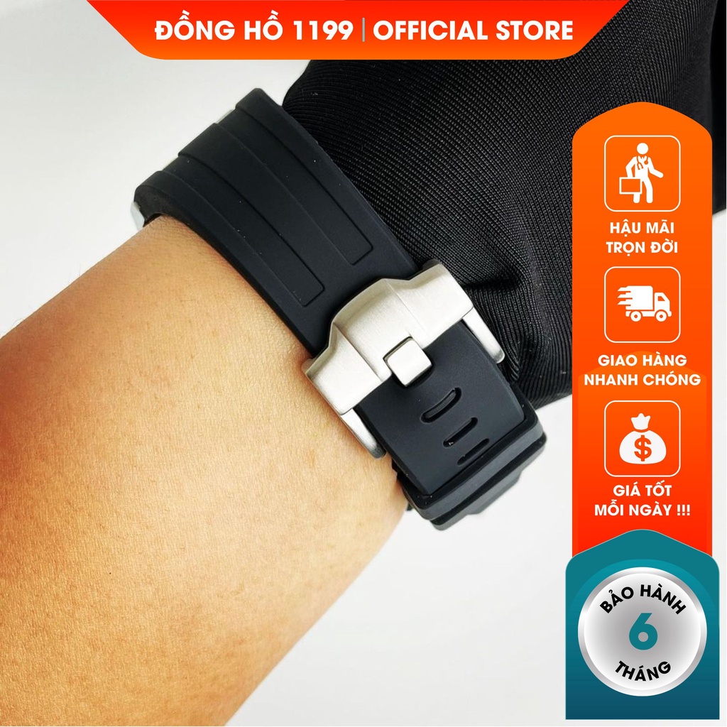 [QUÀ TẶNG]  Đồng hồ cơ - Đồng Hồ Dây Cao Su Nam 42mm Fom Size Chuẩn Chống Nước Chống Xước Tốt 265TR - 1199 Watches | BigBuy360 - bigbuy360.vn
