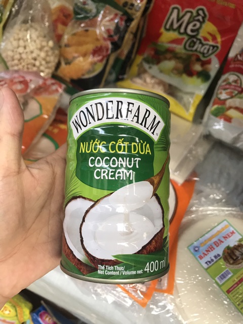 Nước cốt dừa sánh thơm 400gr