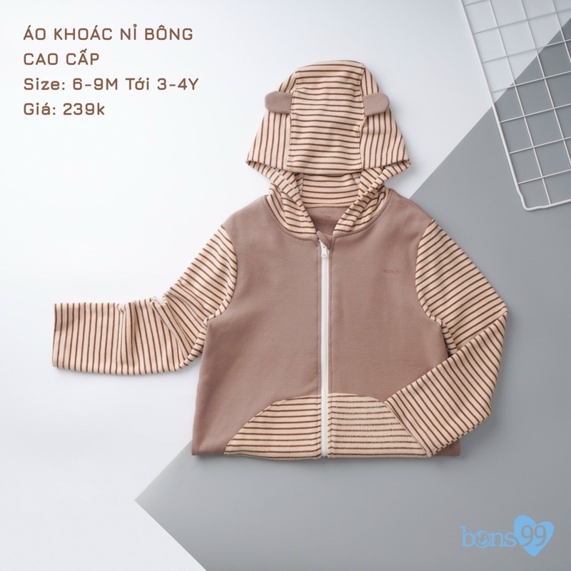 Áo nỉ bons99 cho bé trai/ bé gái( Chính hãng xả kho)