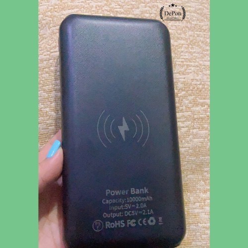 Sạc Năng Lượng Mặt Trời 10000 mah, Sạc Dự Phòng Solar Power Bank  Tự Nạp Pin Khi Có Ánh Sáng Giá Sĩ Chính Hãng