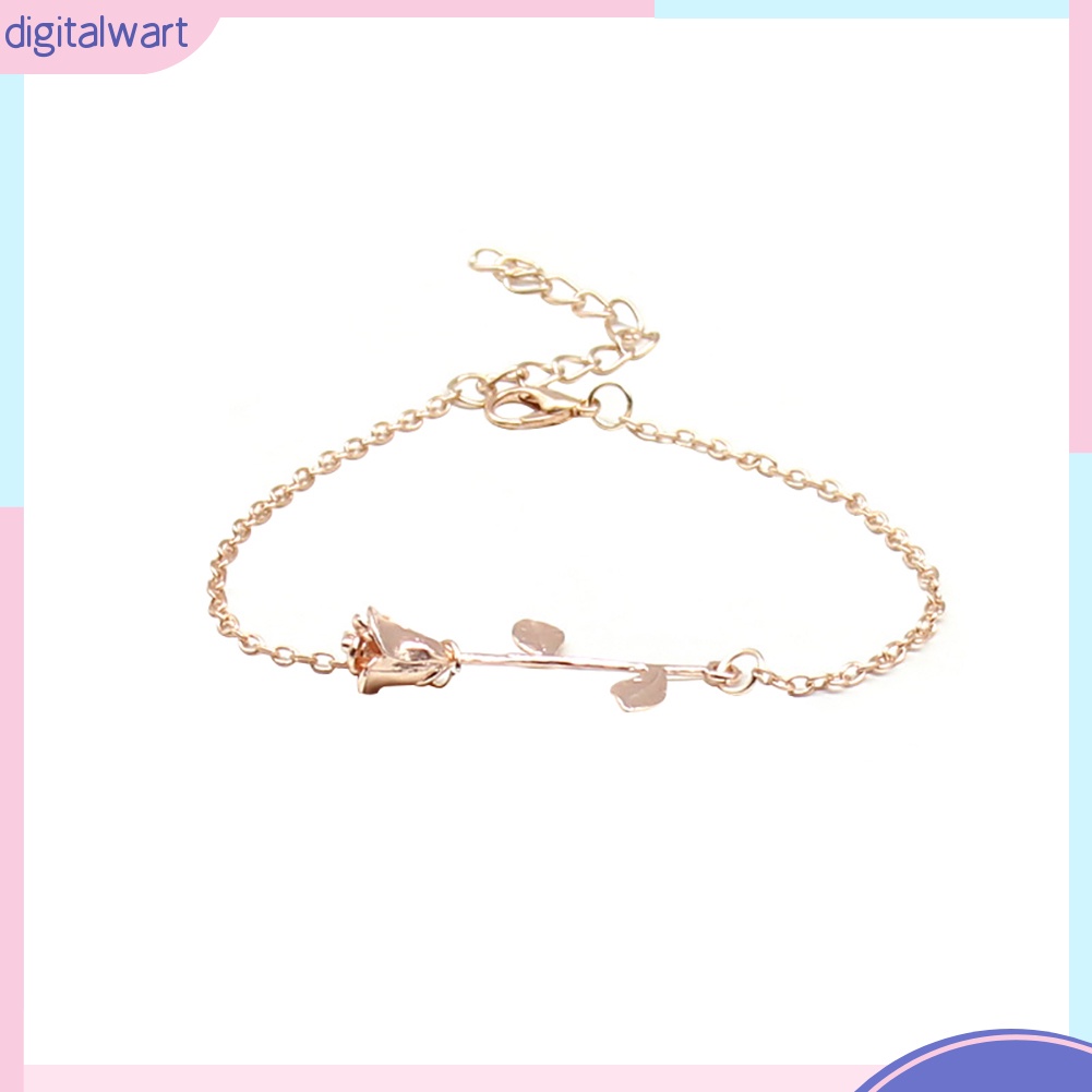 Vòng Đeo Tay Kiểu Dáng Hoa Hồng Thời Trang Phong Cách Cho Nữ