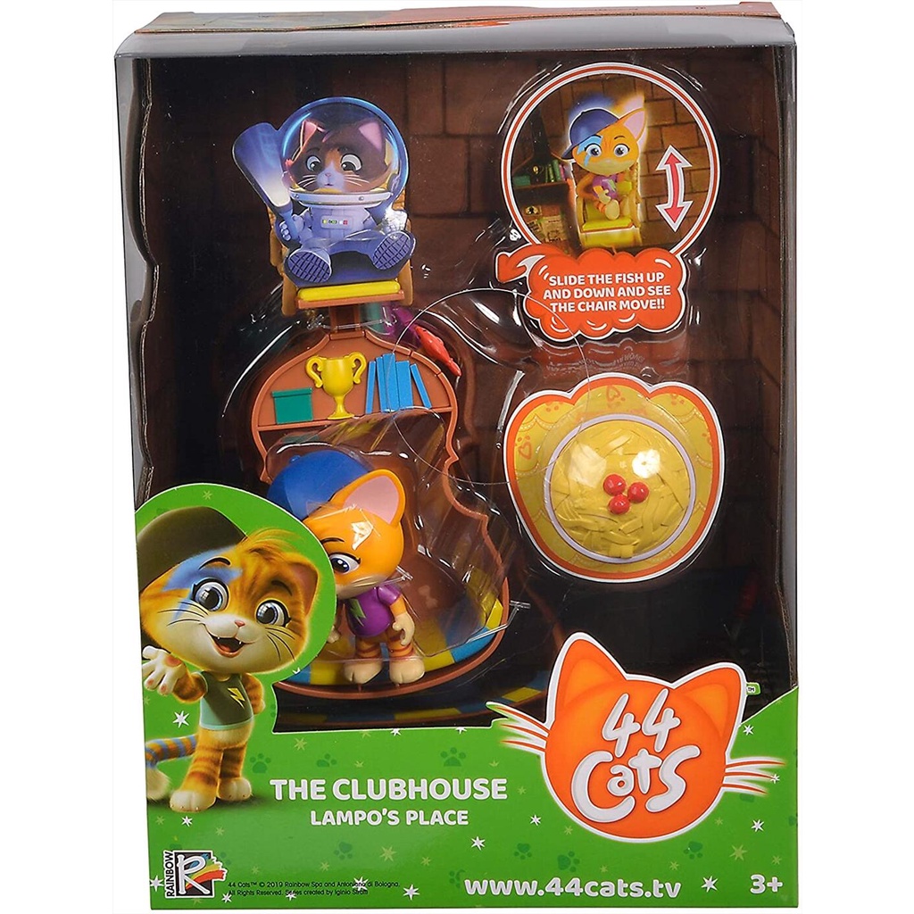 Đồ chơi 44 cats playset chỗ ngủ của mèo - LAMPO Thương hiệu: 44 CATS 34131