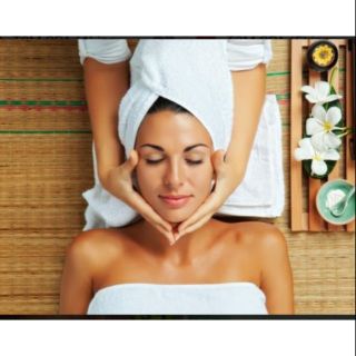 Tranh 3D dán kính 2 mặt trang trí quán spa