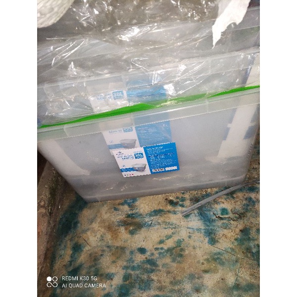 Thùng đa năng 60 lít và 30 lít có bánh xe ( nhựa trắng trong,nhựa trắng đục)