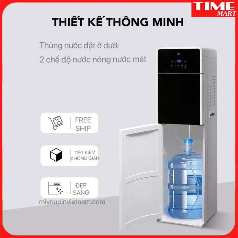 [CHÍNH HÃNG] Cây nước nóng lạnh xiaomi xiaozhi làm nước lạnh, nước nóng tiện lợi,an toàn. Bảo Hành 12T tháng [TIME_MART]