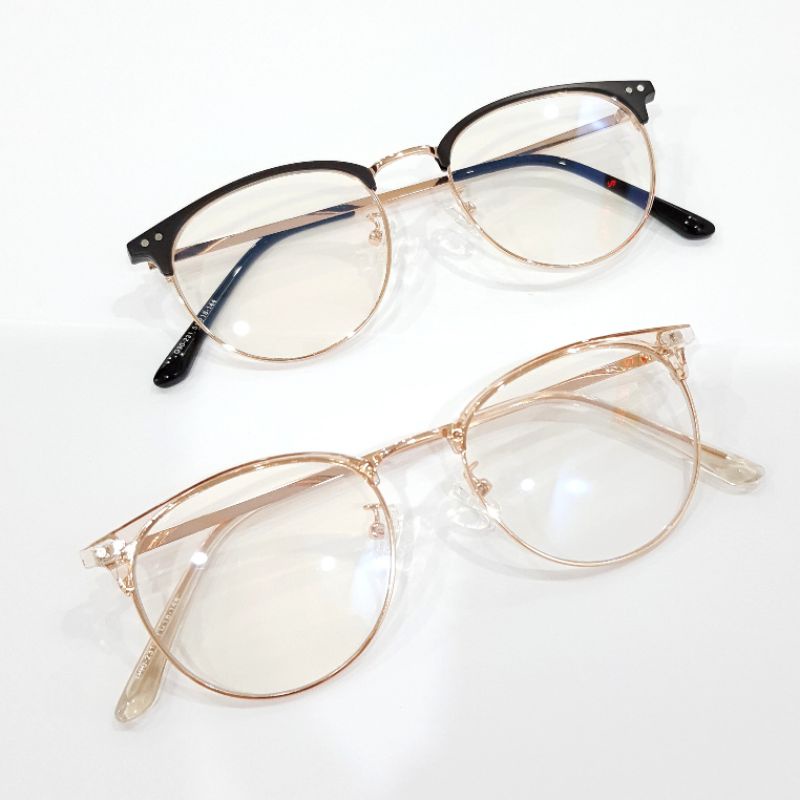 Gọng Kính Cận Teen Mắt Tròn 50-21-142 nhận cắt Tròng Cận Viễn Loạn