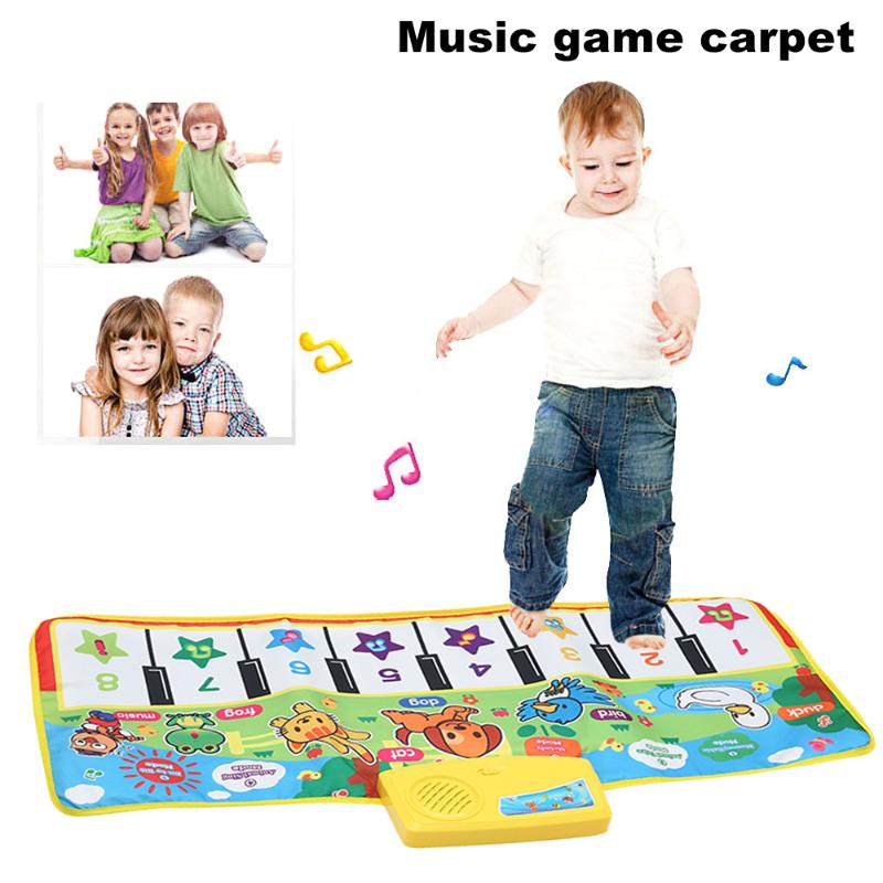 Thảm Âm Nhạc Hình Đàn Piano Cho Bé Tập Bò