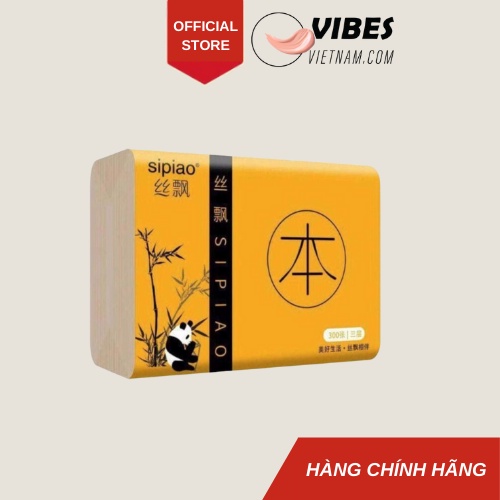 Khăn giấy ăn gấu trúc siêu dai 1 gói Sipiao 6021 - vibesvietnam