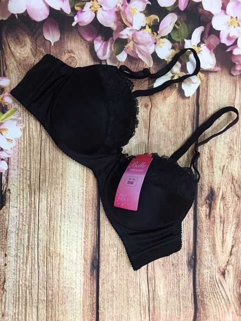 Áo lót belle đúc mỏng ren 3/4 .CÀI SAU