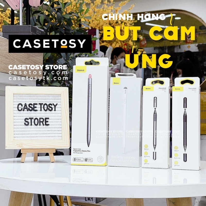 Bút Cảm Ứng Baseus dành cho Điện Thoại/Máy Tính Bảng/iP/iPa