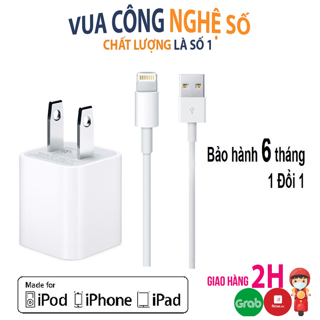 Combo cục sạc Iphone A21 và cáp sạc nhanh iphone foxconn