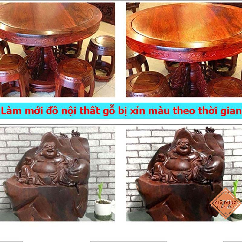 Sáp Ong BeeWax Chuyên Gia Đánh Bóng Sàn Gỗ - Các Loại Bàn Ghế Gỗ [ SÁP BEE]