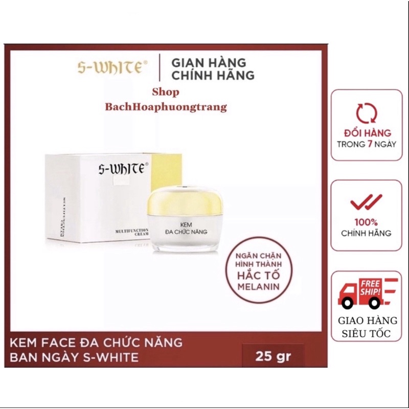 Kem Face Đa Chức Năng Swhite ( hạn sử dụng mới 2025)