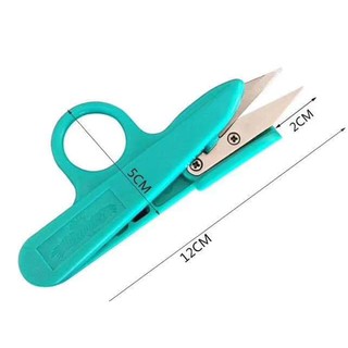 Kéo bấm chỉ cán nhựa tay cầm có lỗ