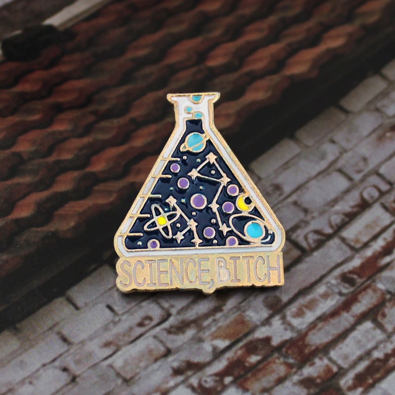 Huy Hiệu Cài Áo Hình Hành Tinh Vũ Trụ Ngộ Nghĩnh