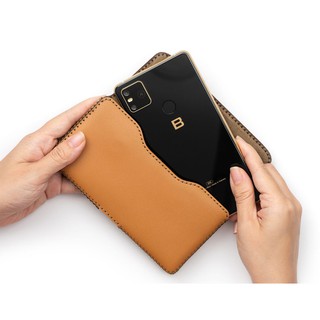 BAO DA ĐEO LƯNG BPHONE B86/B86S - Chính hãng Khắc Tên, chất liệu da bò
