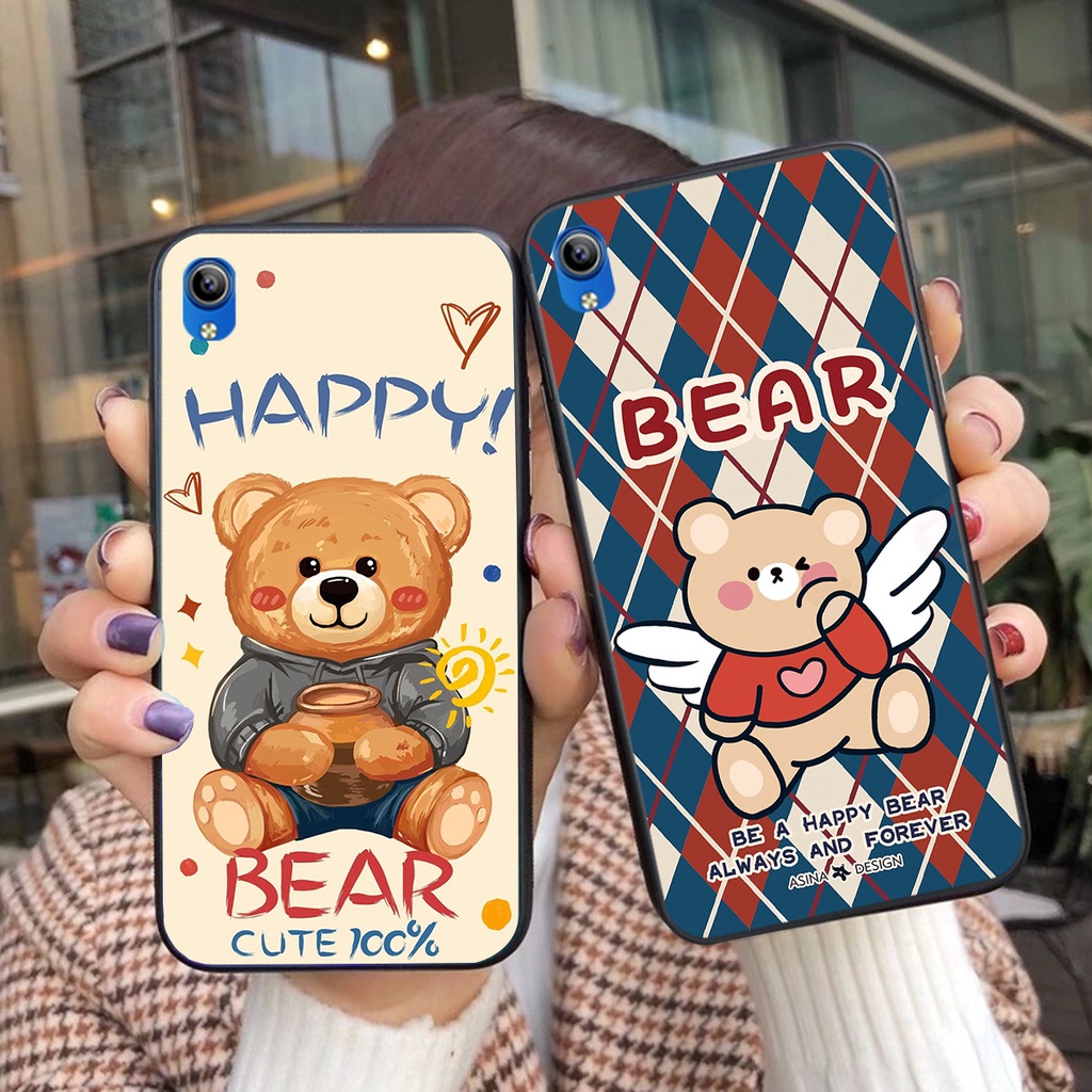Ốp Vivo Y1S / Y91 / Y91c / Y93 / Y95 gấu cực đẹp cute / nhiều mẫu gấu phá cách