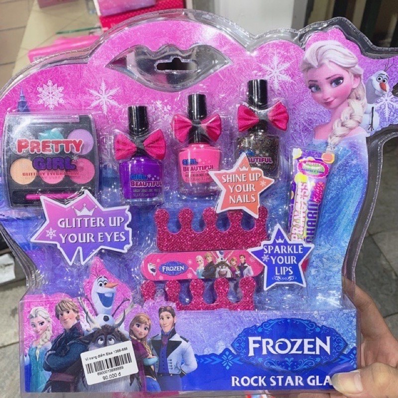 Đồ chơi trang điểm sơn móng tay cho các bé cùng chơi