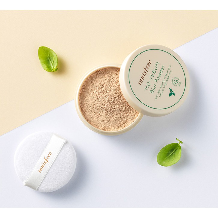 Phấn Phủ Bột Innisfree No Sebum Blur Powder 9g