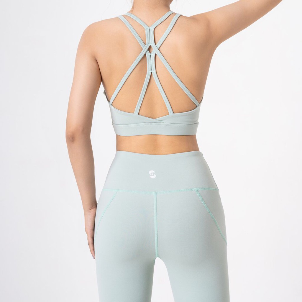 SET LỬNG ÁO BRA QUẦN VIỀN GÂN TẬP YOGA, GYM, SIÊU HOT