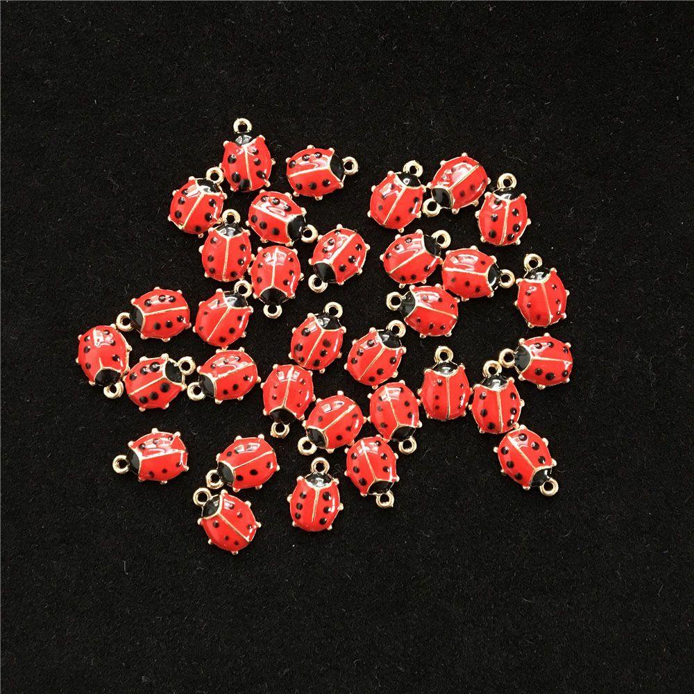 Bộ 2 Phụ Kiện Làm Trang Sức Hình Bọ Rùa / Bọ Rùa Độc Đáo