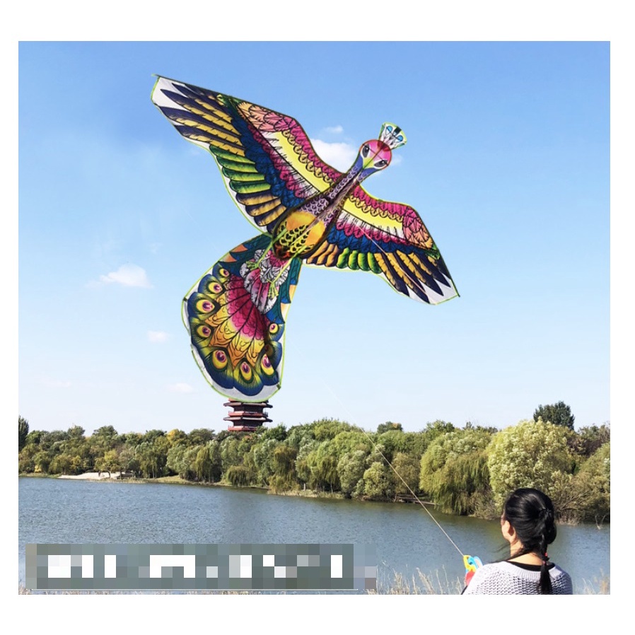 Tặng khóa chống xoắn- DIỀU CHIM CÔNG IN 3D SIÊU SIÊU ĐẸP