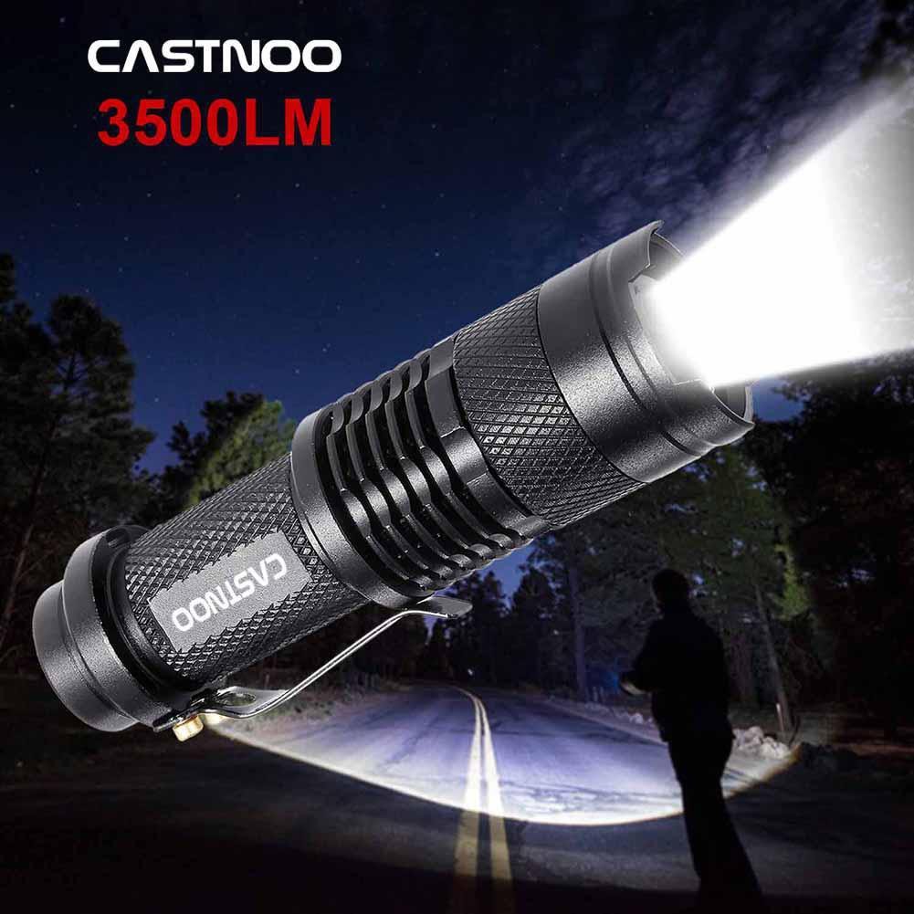 Đèn pin cầm tay siêu sáng 3500LM có thể thu phóng tiện lợi chất lượng cao | BigBuy360 - bigbuy360.vn