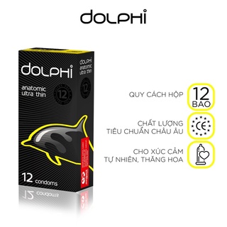 Bao Cao Su Siêu Mỏng Tự Nhiên Dolphi Anatomic Ultra Thin