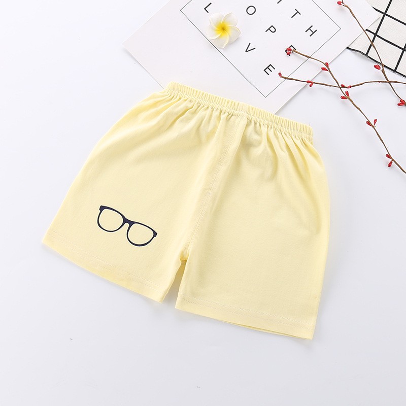 [ rẻ nhất shopee] Quần đùi bé trai, bé gái chất liệu cotton mềm, mịn, mát hàng Quảng Châu cao cấp từ 1-10 tuổi