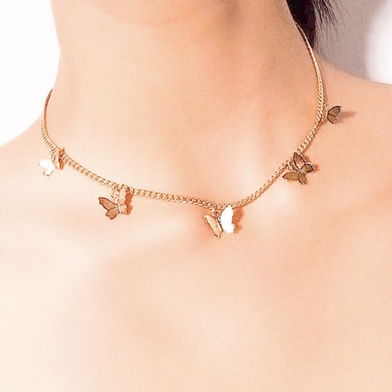 Vòng choker hình bướm 🦋