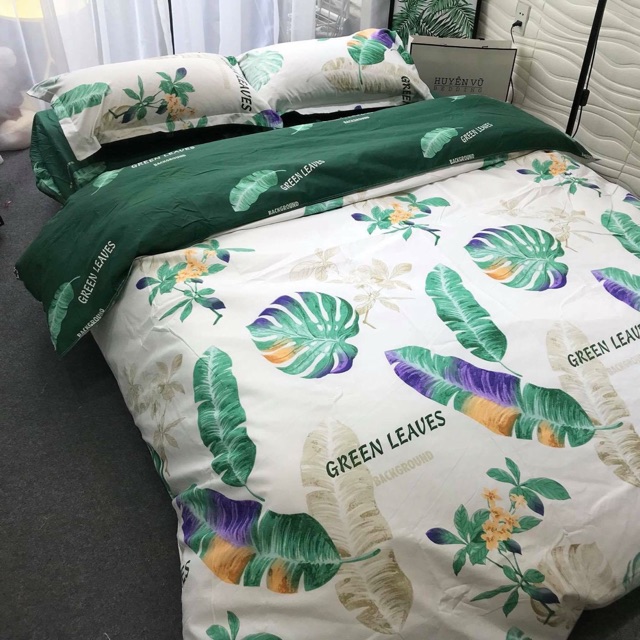 Set Cotton Poly ( xanh lá chuối )