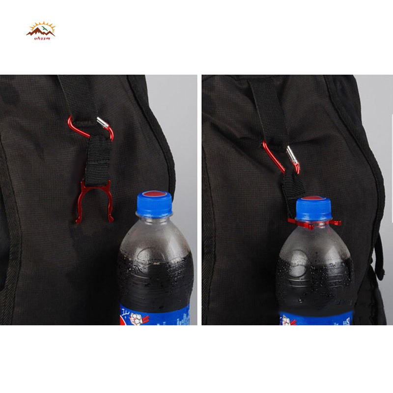 Móc Khóa Treo Chai Nước Cắm Trại Tiện Lợi