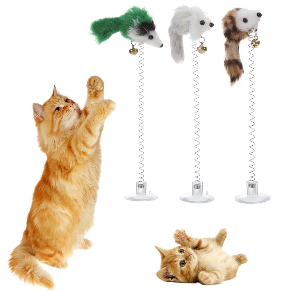 Đồ Chơi Tương Tác Thú Vị Cho Mèo Cưng Đàn Hồi - Lida Pet Shop