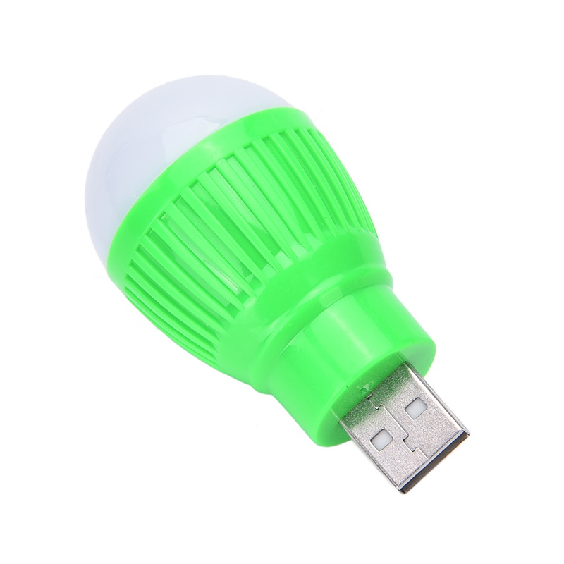 2 Bóng Đèn Led Usb Mini Ánh Sáng Trắng Tiện Dụng