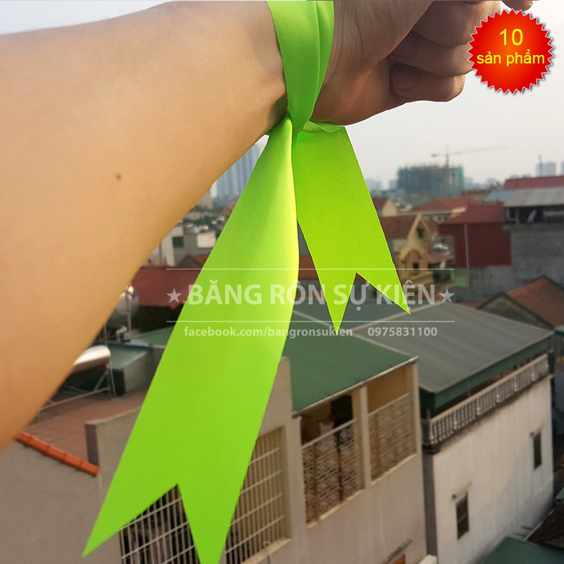 Băng rôn buộc tay combo 10c