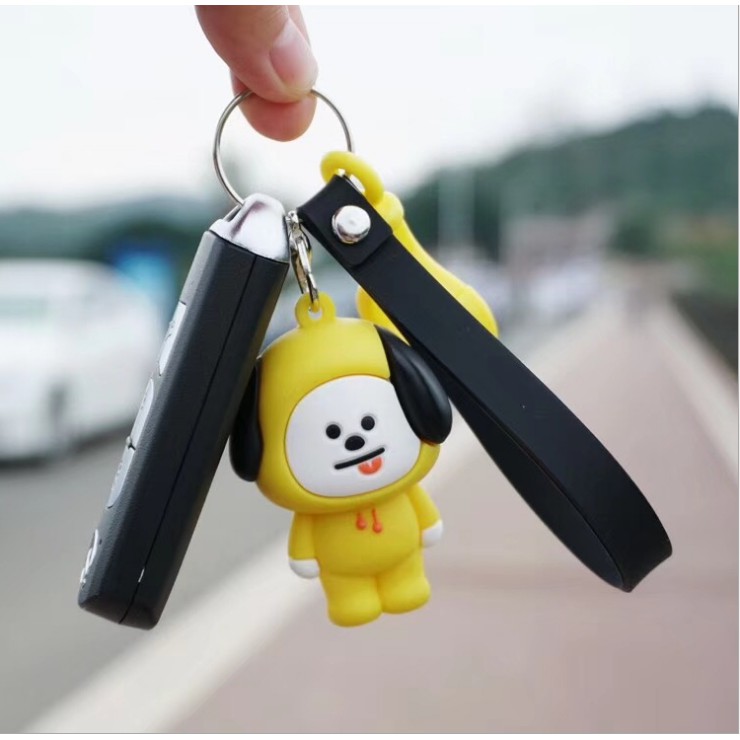 Móc khoá cao su BTS