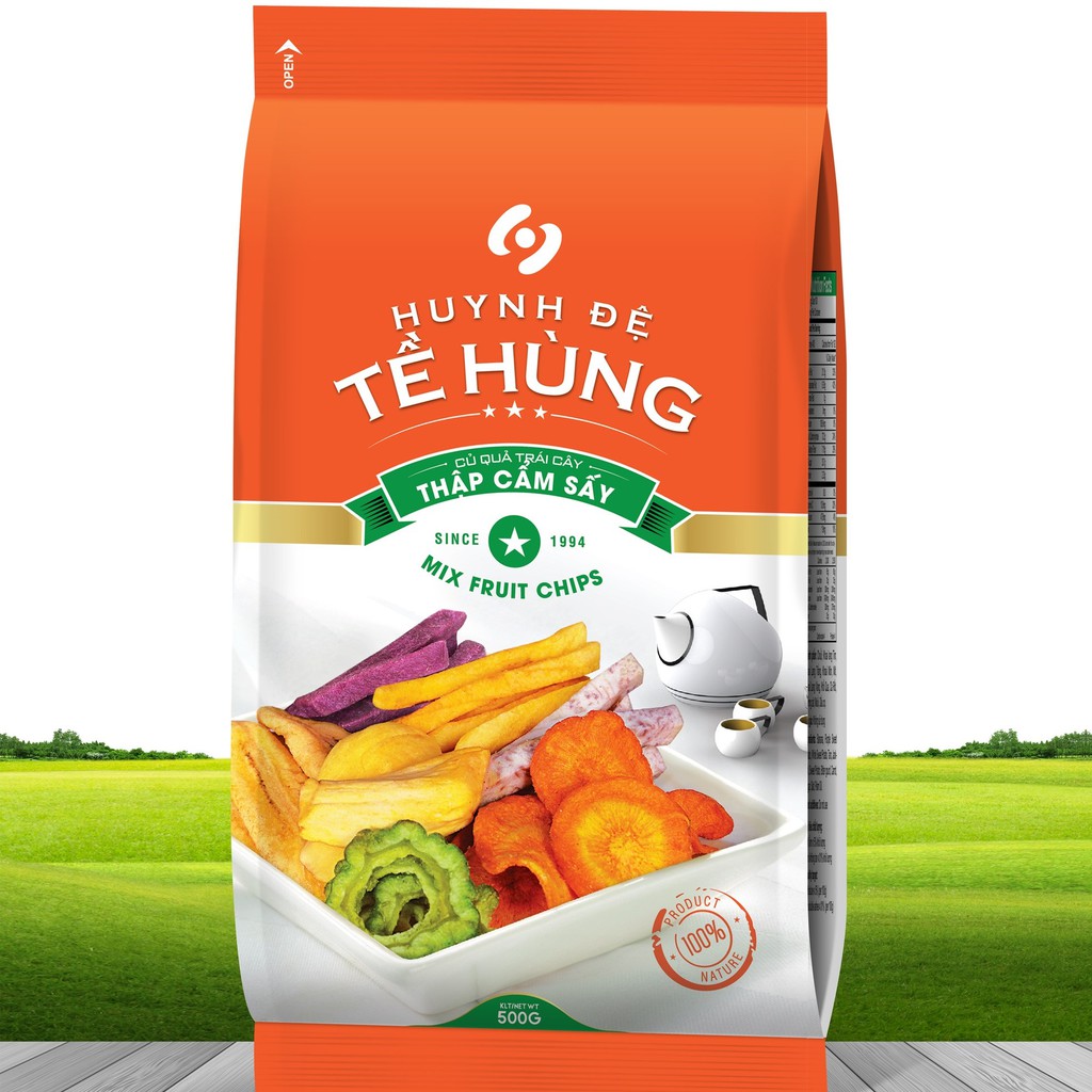 Combo 1.5kg Trái Cây Sấy Thập Cẩm Huynh Đệ Tế Hùng