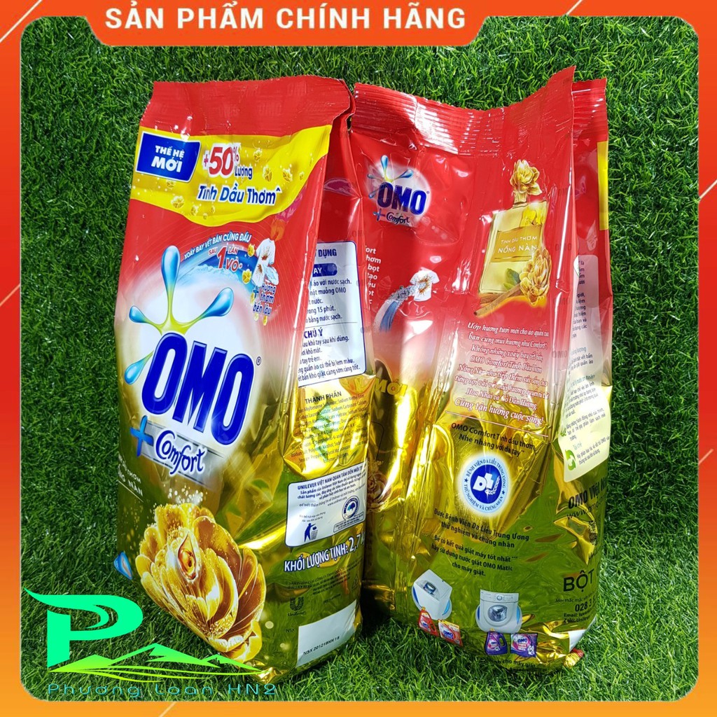 Bột giặt Omo Comfort - Túi 2,7kg