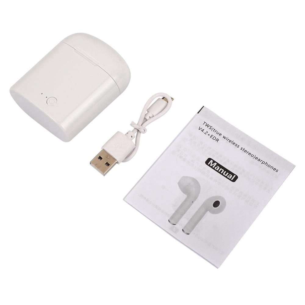 Tai nghe bluetooth không dây i7s Tws kiểu dáng thể thao mini với hộp sạc cho Xiaomi