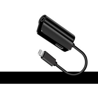 Cáp chuyển đổi tai nghe + Sạc sang jack 3.5mm cho Iphone X 7 8 Plus