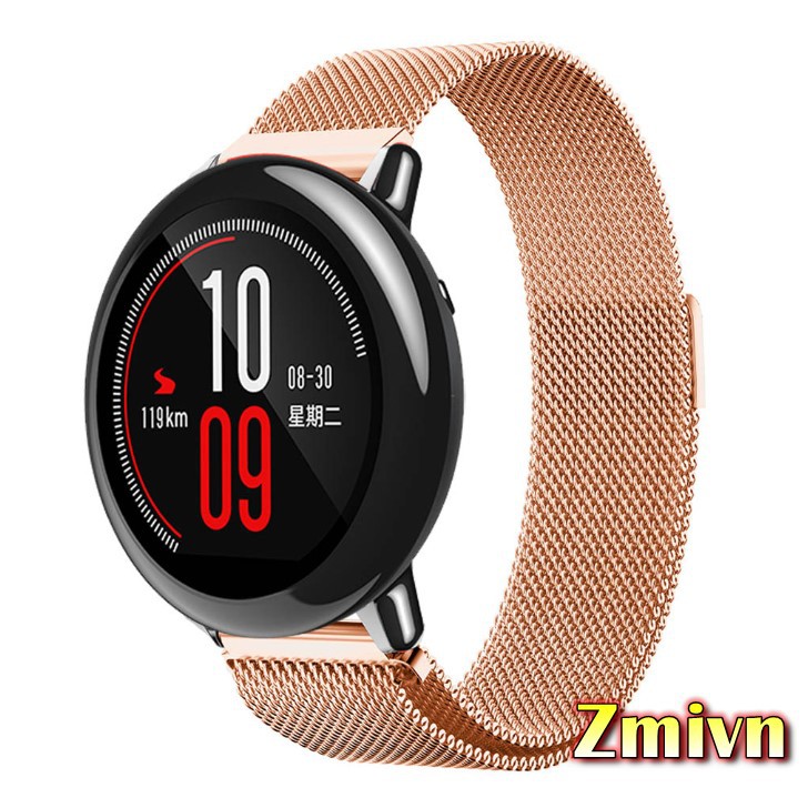 Dây đồng hồ nam châm thép không gỉ Amazfit Pace