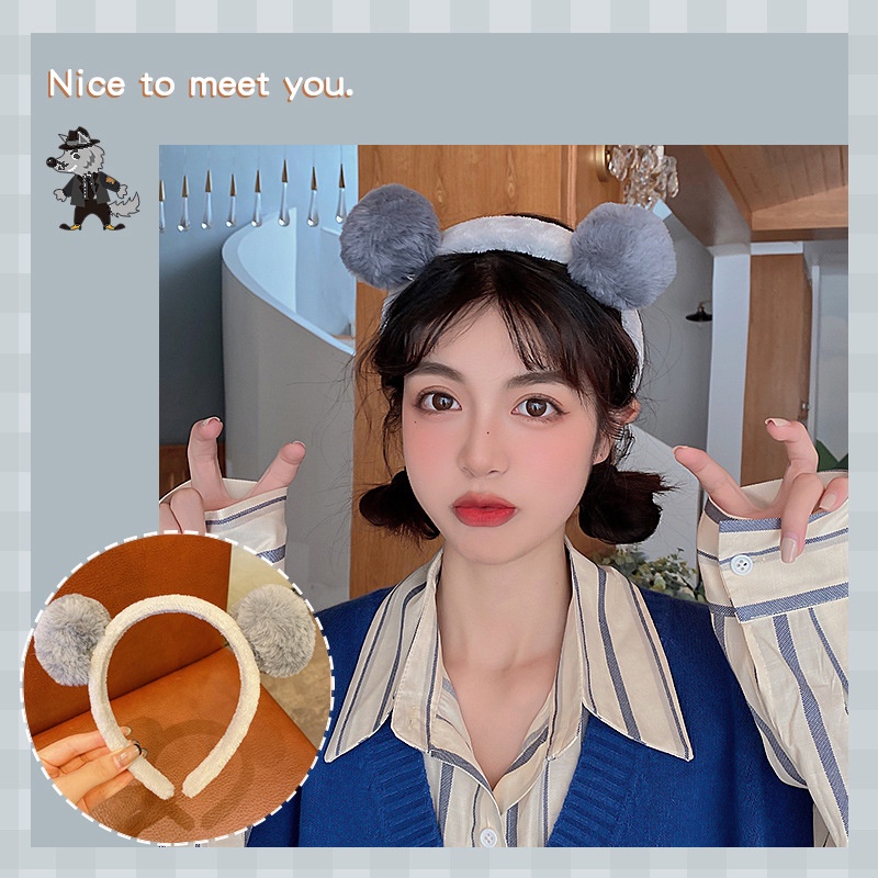 Băng Đô Rửa Mặt Phong Cách Hàn Quốc Dễ Thương Cho Nữ