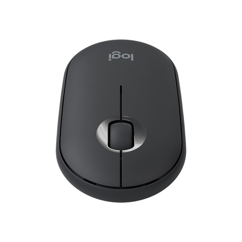 ☫∏✴Chuột không dây Logitech Pebble M350 - Kết nối Bluetooth hoặc đầu thu 2.4 GHz, Yên tĩnh